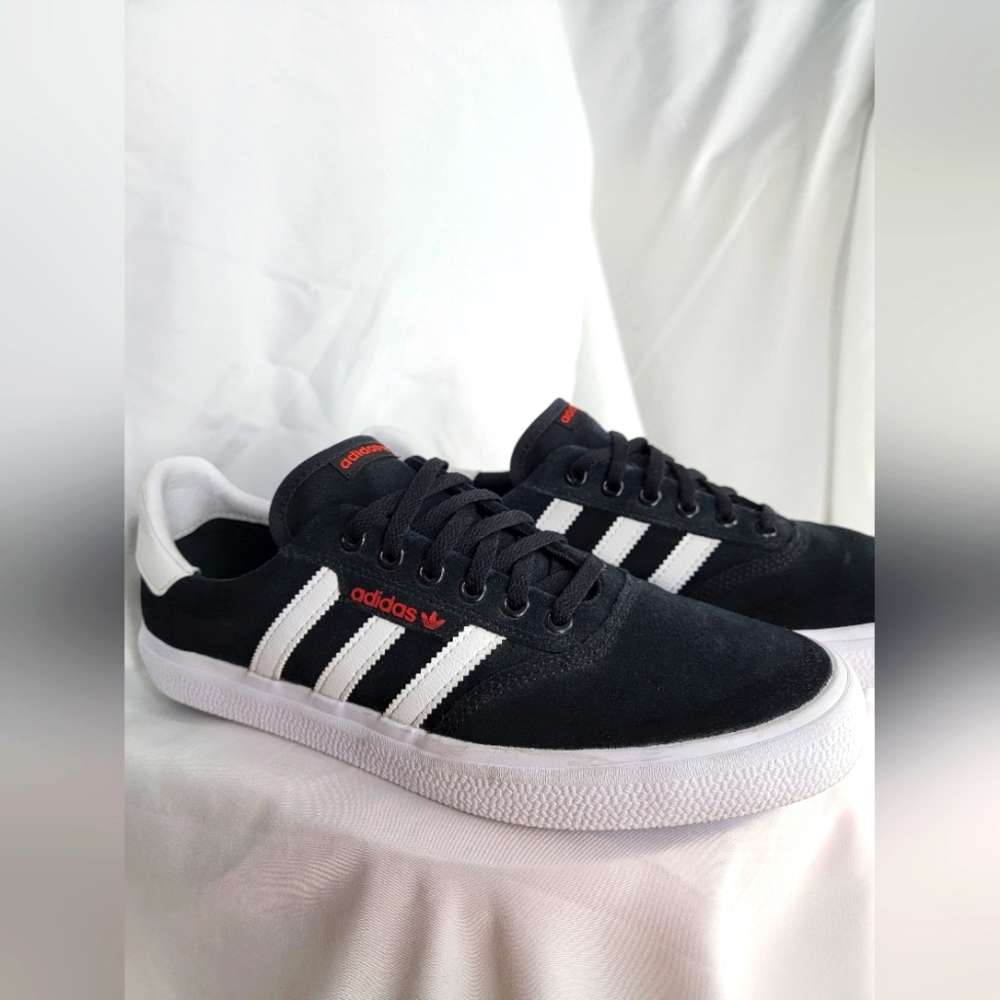 Adidas Busenitz Vulc Il Mens Size 10 Sneakers Casual Shoes Rare Colors Black